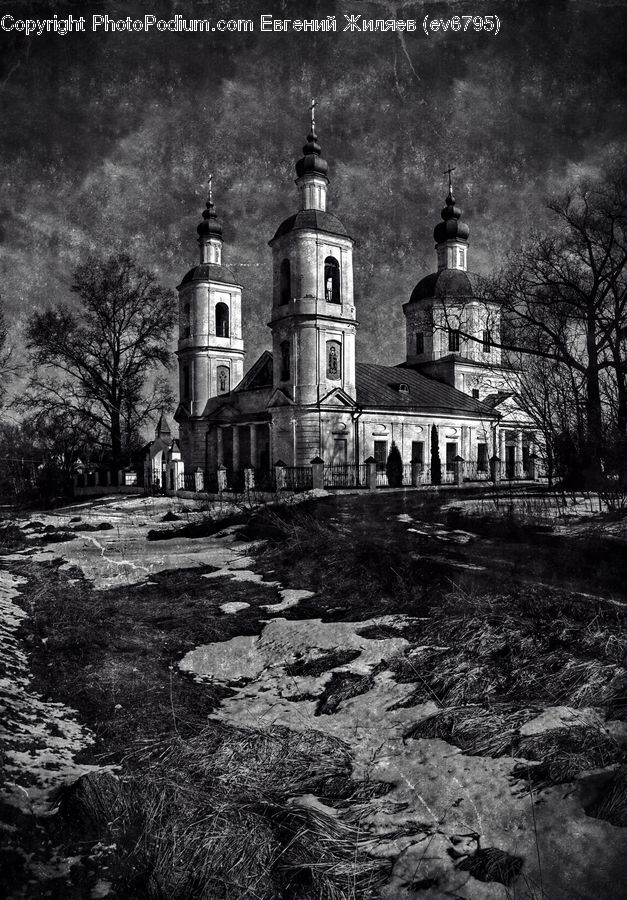 Architecture, Church, Worship, Mansion, Building, Housing, Villa