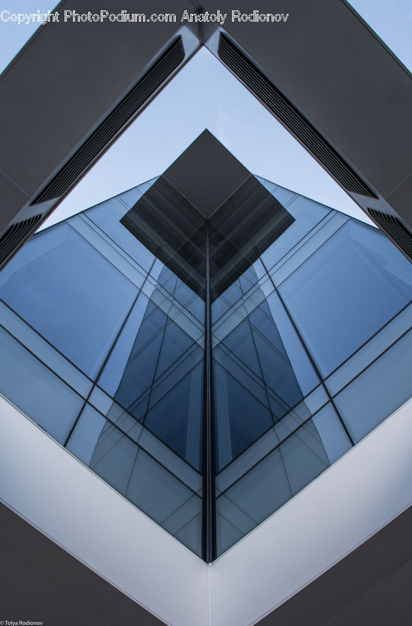 Architecture, Housing, Skylight, Window, City, Downtown, High Rise