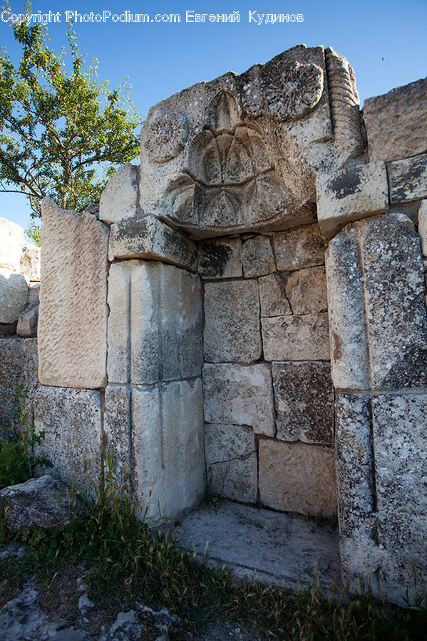 Castle, Fort, Ruins, Bunker, Ancient Egypt, Architecture, Housing