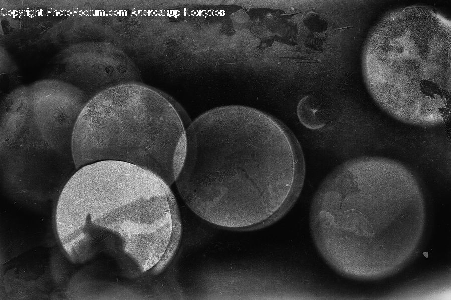 Coin, Money, Asphalt, Tarmac, Ball, Sphere, Nebula