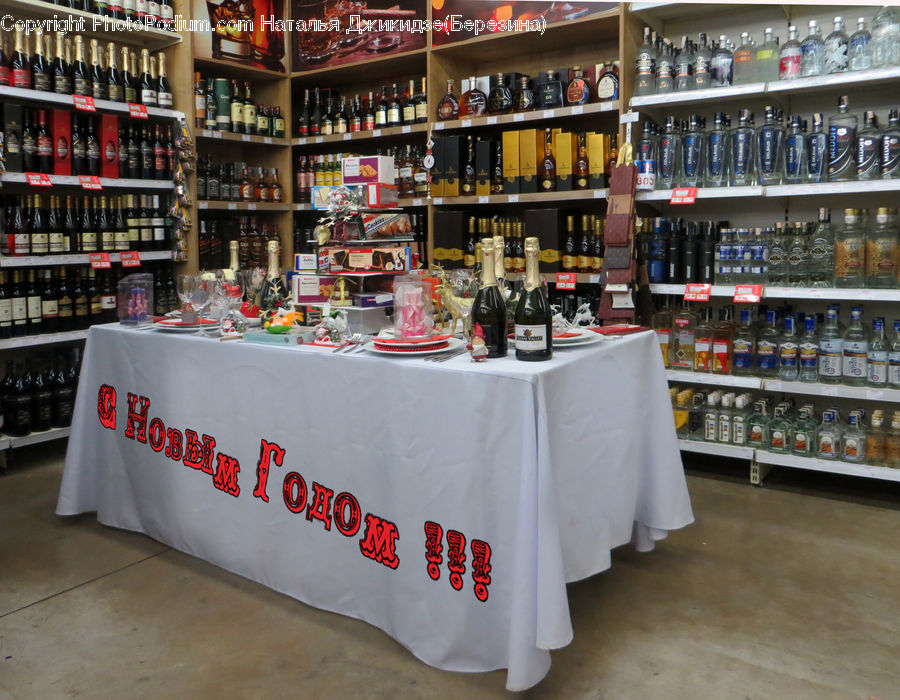 Market, Supermarket, Alcohol, Beverage, Drink, Liquor, Shop