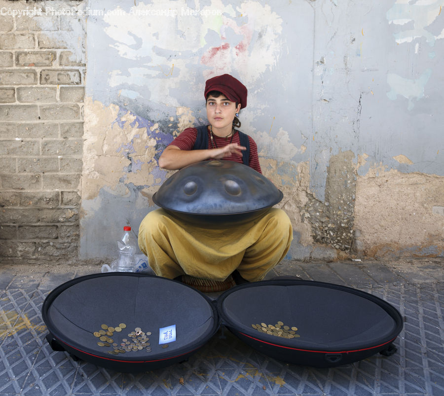 People, Person, Human, Frying Pan, Wok, Portrait