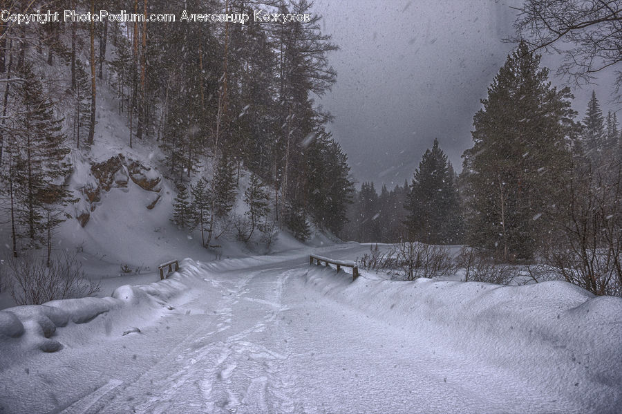 Outdoors, Sand, Soil, Blizzard, Snow, Weather, Winter