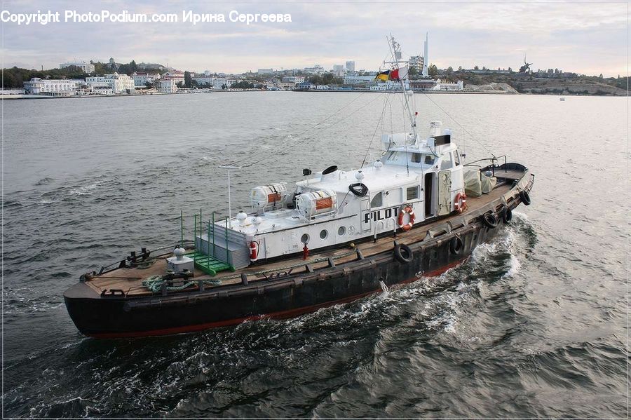 Boat, Watercraft, Freighter, Ship, Vessel, Barge, Tugboat