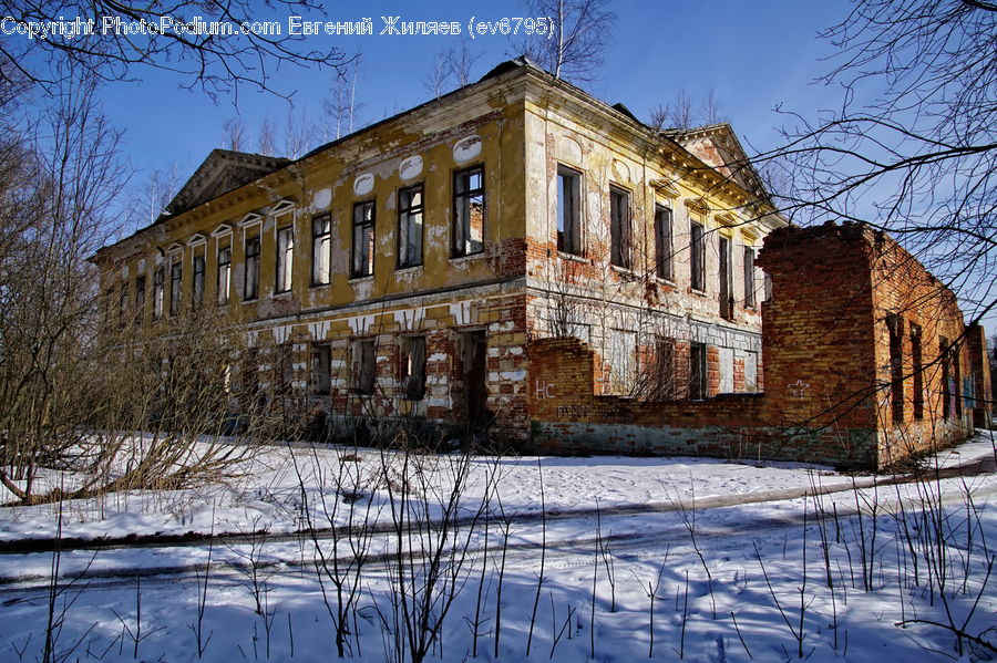 Building, House, Housing, Brick, Architecture, Mansion, Castle