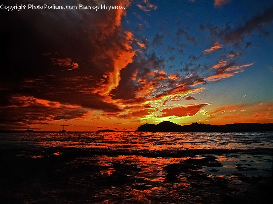 Dusk, Outdoors, Sky, Sunlight, Sunrise, Sunset, Dawn
