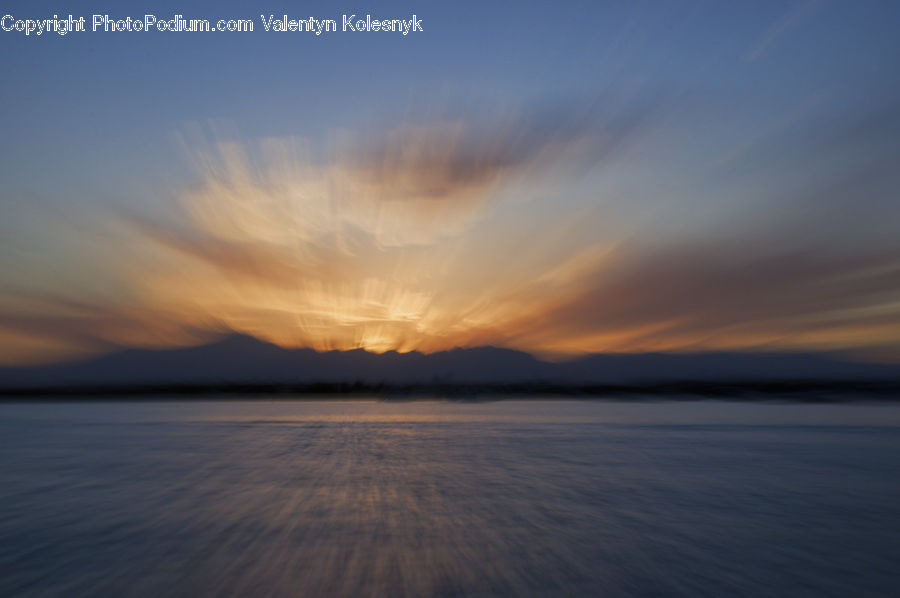 Dawn, Dusk, Sky, Sunrise, Sunset, Ocean, Outdoors