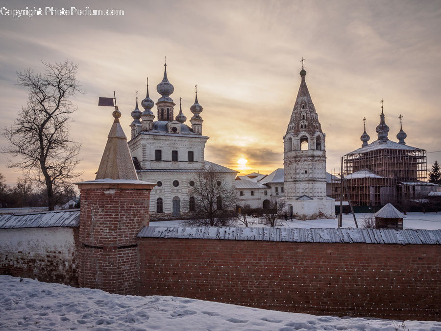 Architecture, Cathedral, Church, Worship, Brick, Castle, Fort