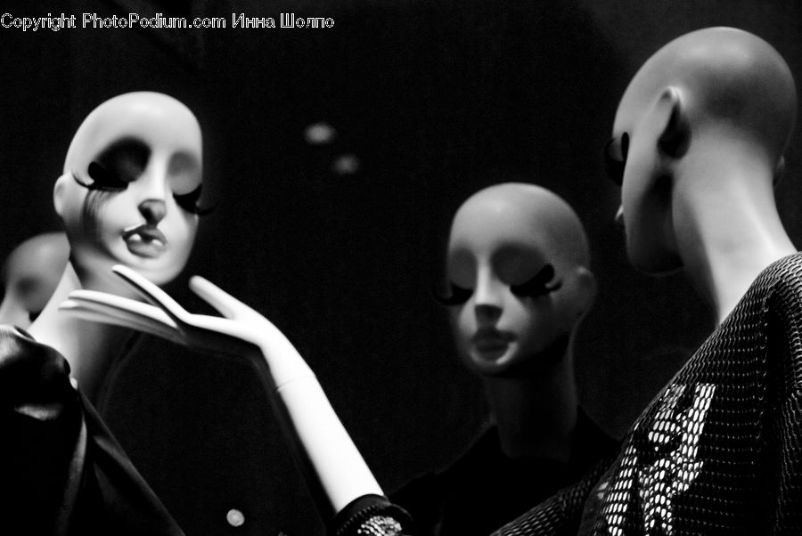 People, Person, Human, Alien, Head, Portrait, Doll