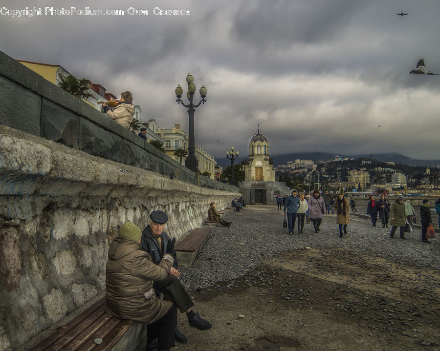 People, Person, Human, Architecture, Dome, Mosque, Worship
