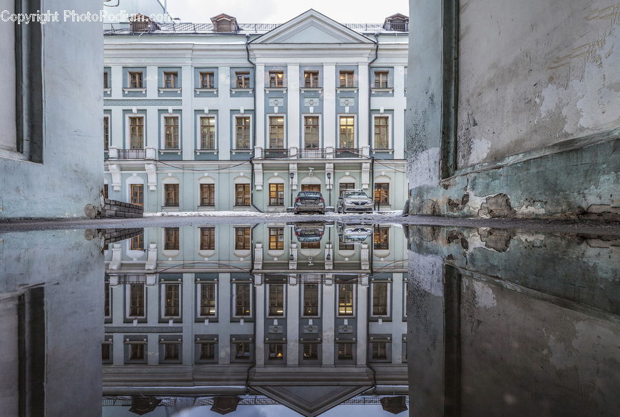 Architecture, Court, Building, Downtown, Neighborhood, Town, City