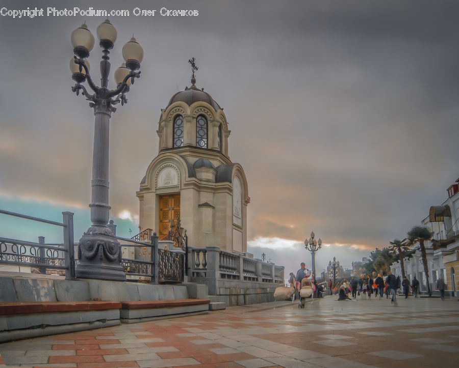 Architecture, Bell Tower, Clock Tower, Tower, Boardwalk, Deck, Path