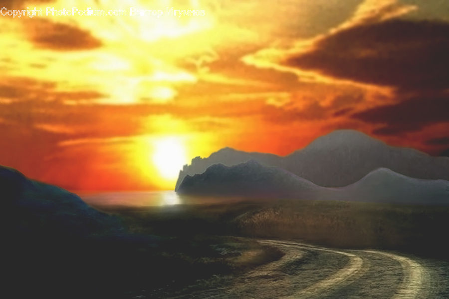 Dawn, Dusk, Sky, Sunrise, Sunset, Sun, Outdoors