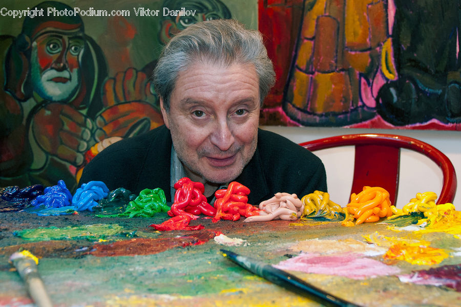 People, Person, Human, Art, Painting, Bazaar, Market
