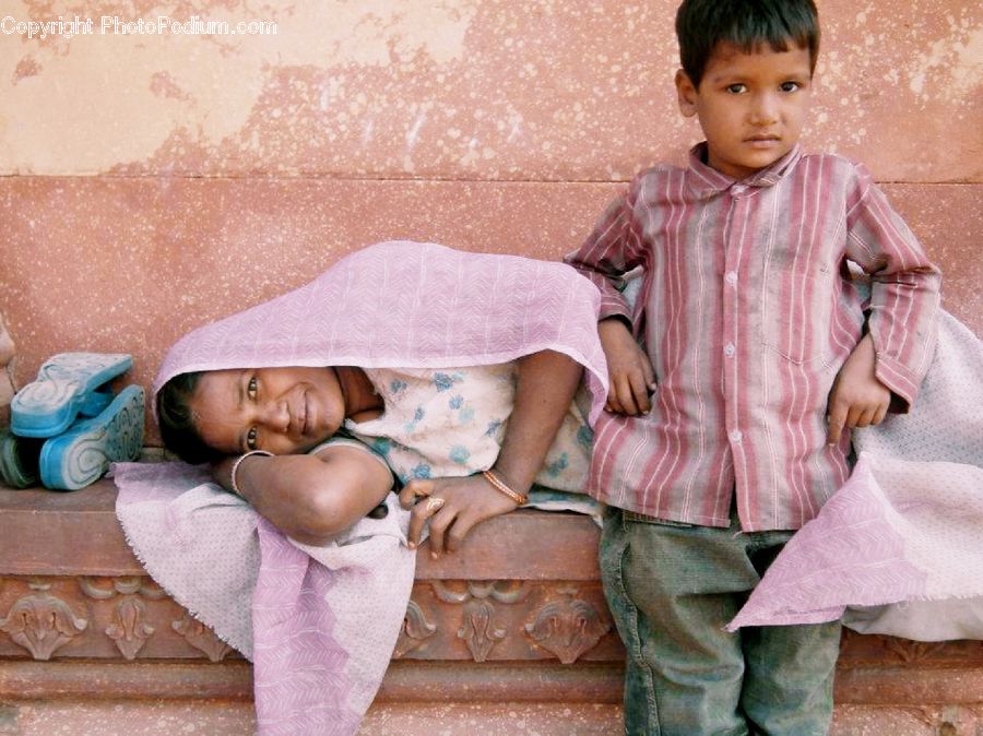 People, Person, Human, Female, Girl, Woman, Blanket