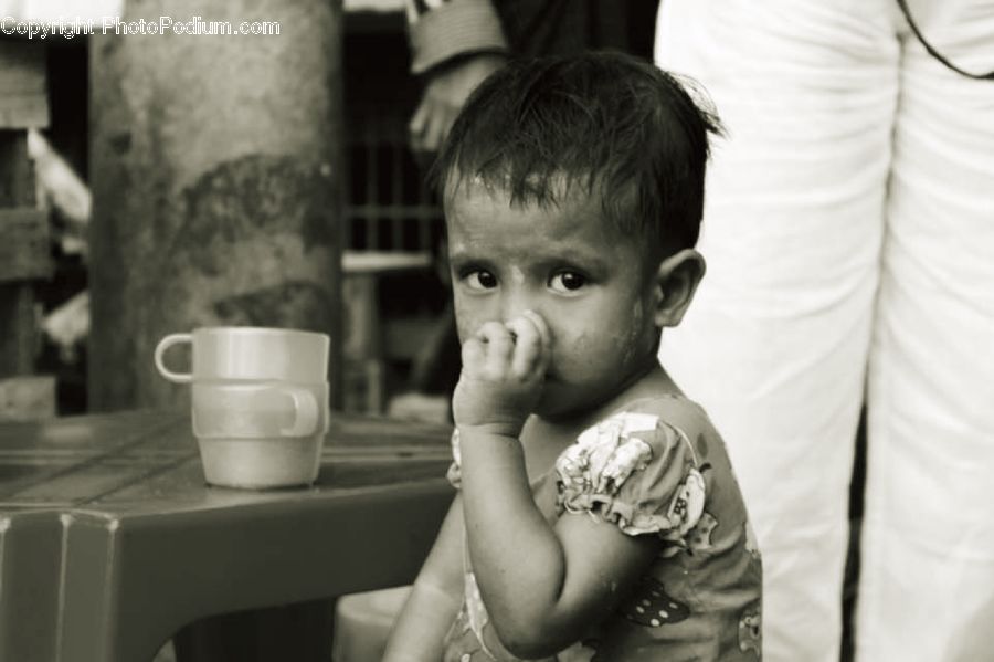 People, Person, Human, Cup, Porcelain, Saucer, Portrait