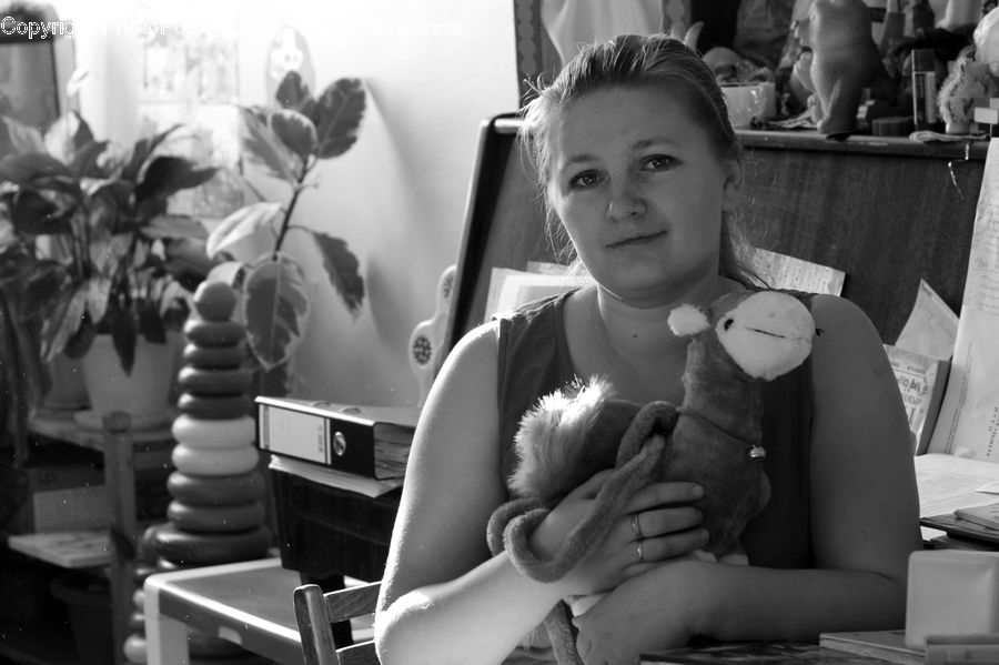 People, Person, Human, Plant, Potted Plant, Teddy Bear, Toy