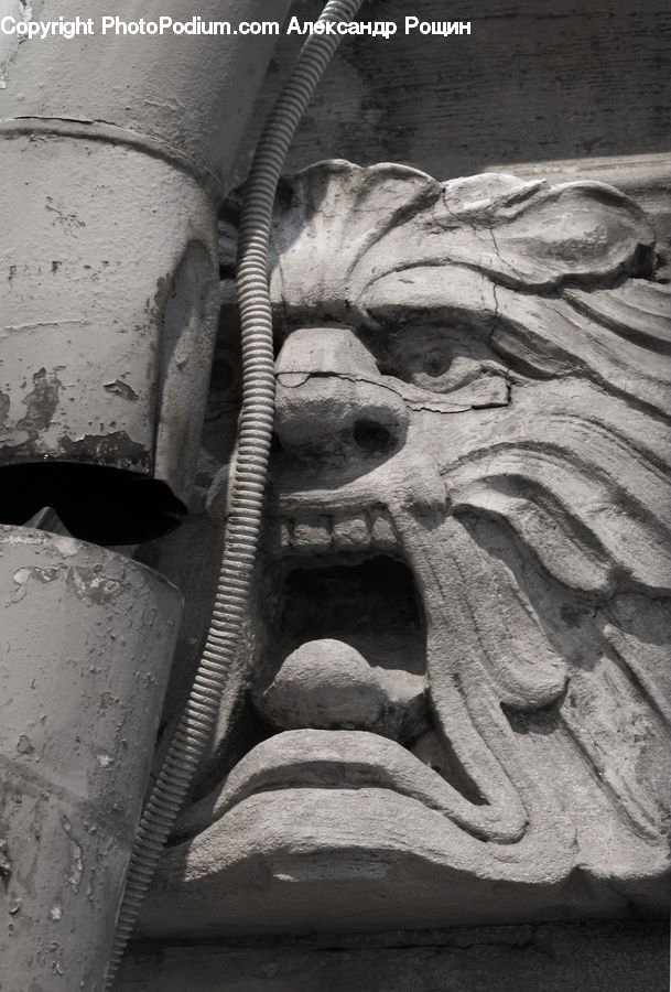 Art, Sculpture, Statue, Tire, Column, Pillar