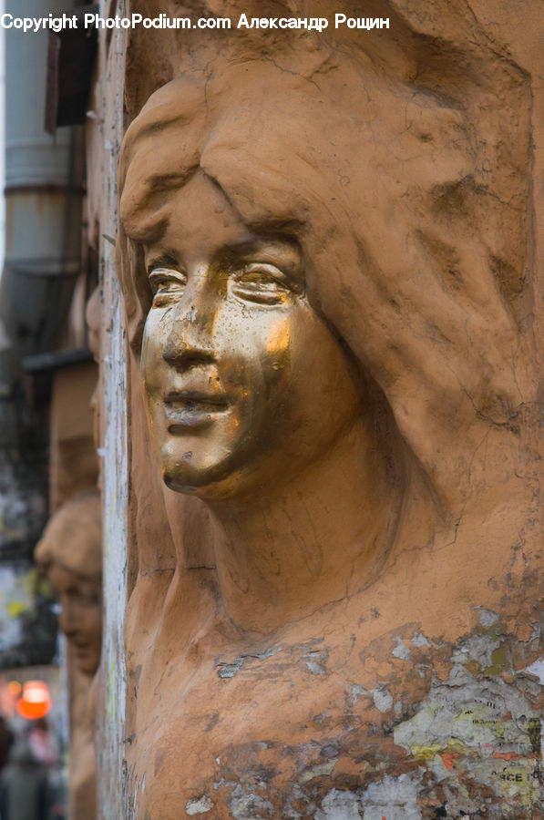Art, Sculpture, Statue, Alley, Alleyway, Road, Street