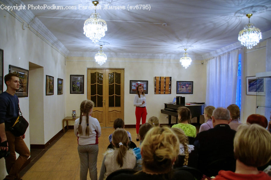 People, Person, Human, Reception Room, Room, Waiting Room, Art