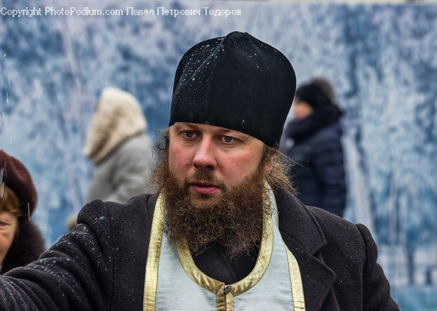 People, Person, Human, Beard, Hair, Beak, Bird