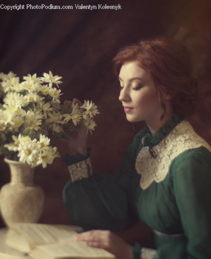 Plant, Potted Plant, People, Person, Human, Blossom, Flower