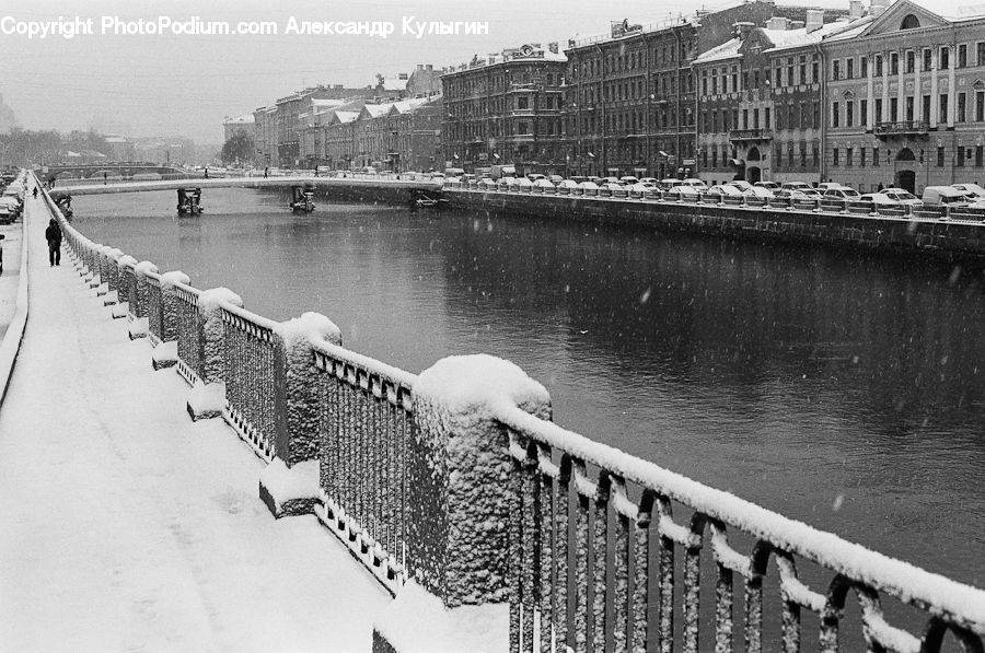 Canal, Outdoors, River, Water, Waterfront, Building, Crowd
