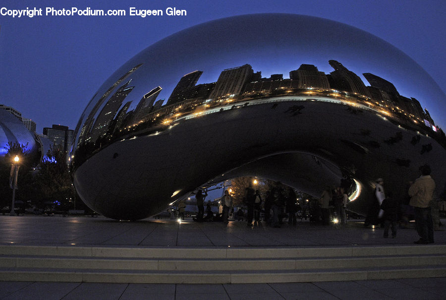 Architecture, Observatory, Planetarium, Inflatable, Auditorium, City, Downtown