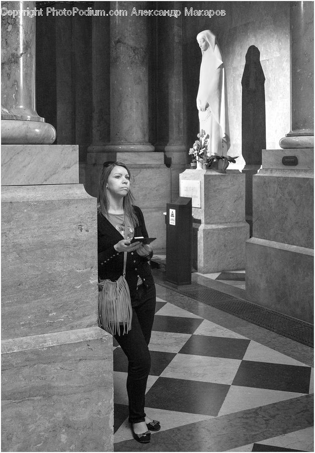People, Person, Human, Tomb, Cross, Performer, Female
