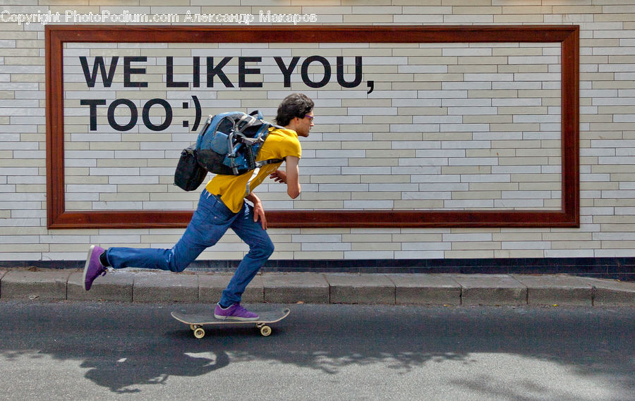 Human, People, Person, Skateboard, Sport, Asphalt, Tarmac