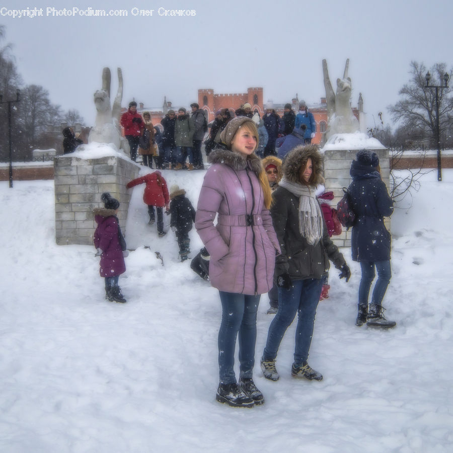 People, Person, Human, Blizzard, Outdoors, Snow, Weather