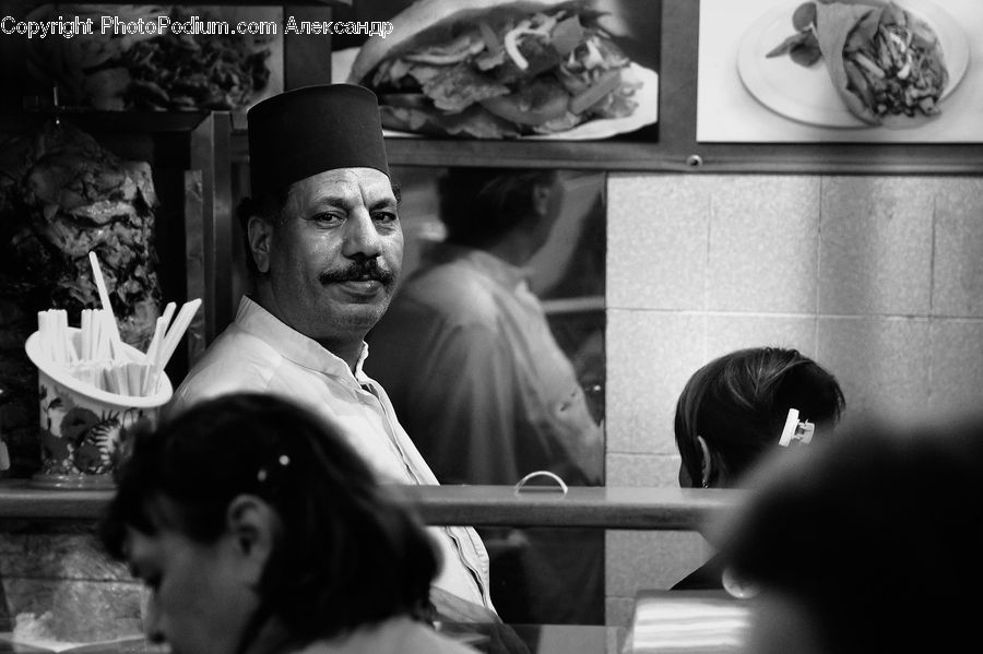 People, Person, Human, Head, Portrait, Dish, Food