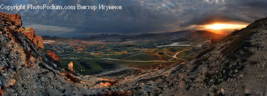 Canyon, Outdoors, Valley, Mountain, Mountain Range, Dirt Road, Gravel