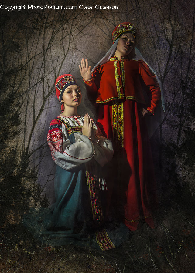 People, Person, Human, Costume, Cloak, Clown, Performer