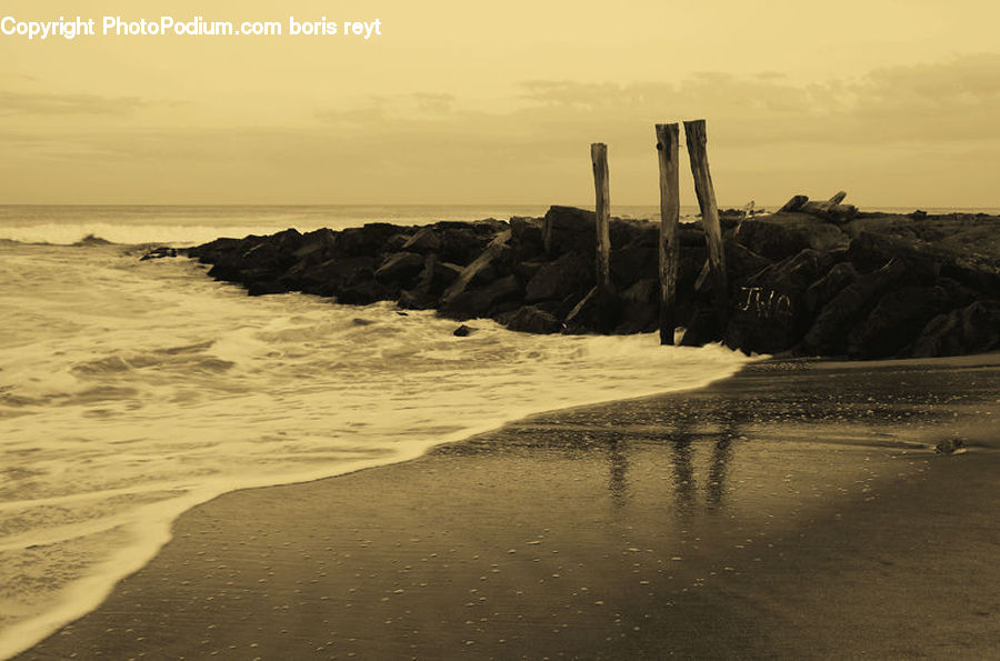 Coast, Outdoors, Sea, Water, Beach