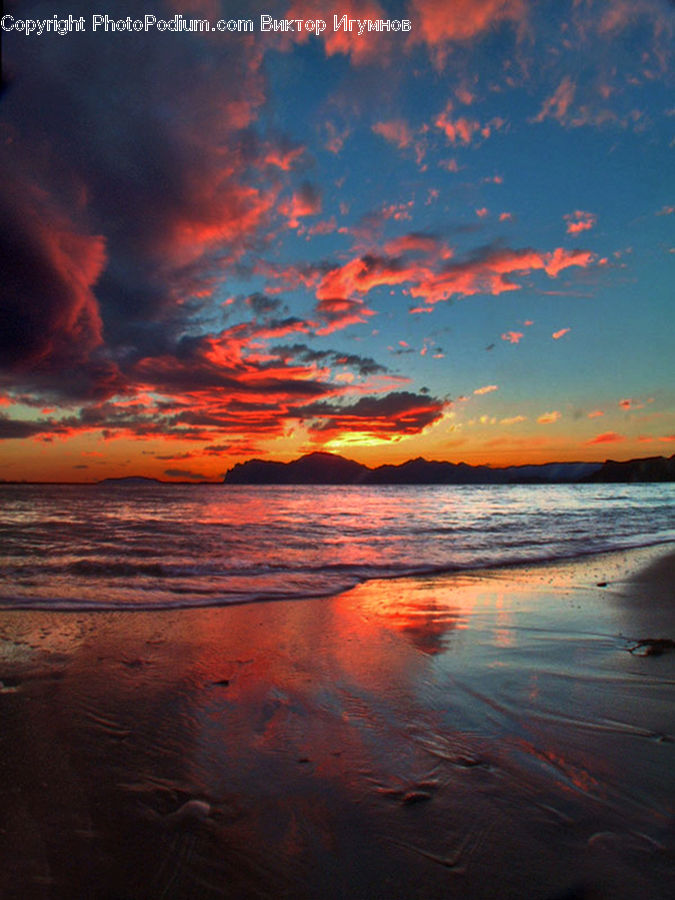 People, Person, Human, Dawn, Dusk, Red Sky, Sky