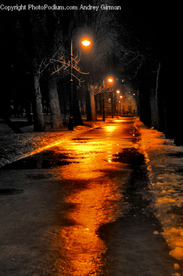 Headlight, Light, Dirt Road, Gravel, Road, Asphalt, Tarmac