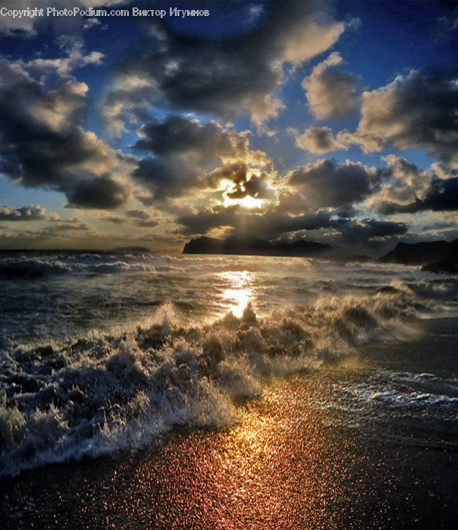 Azure Sky, Cloud, Outdoors, Sky, Beach, Coast, Sea