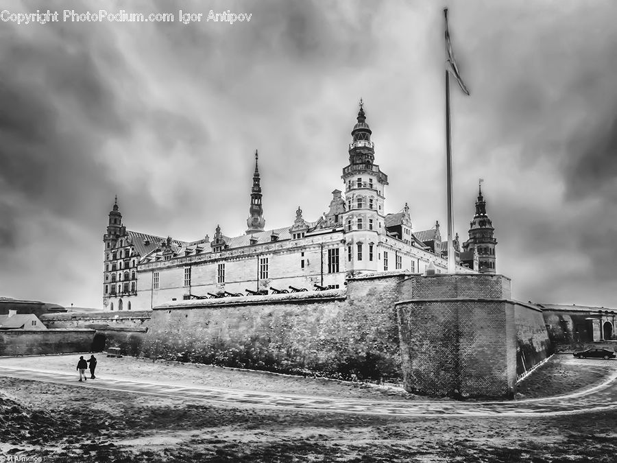 Architecture, Castle, Fort, Cathedral, Church, Worship, Battleship