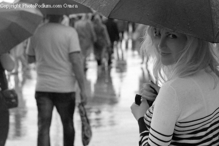 Human, People, Person, Umbrella, Clothing, Overcoat, Suit