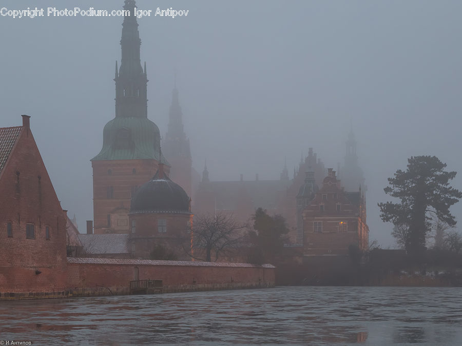 Architecture, Church, Worship, Fog, Pollution, Smog, Smoke