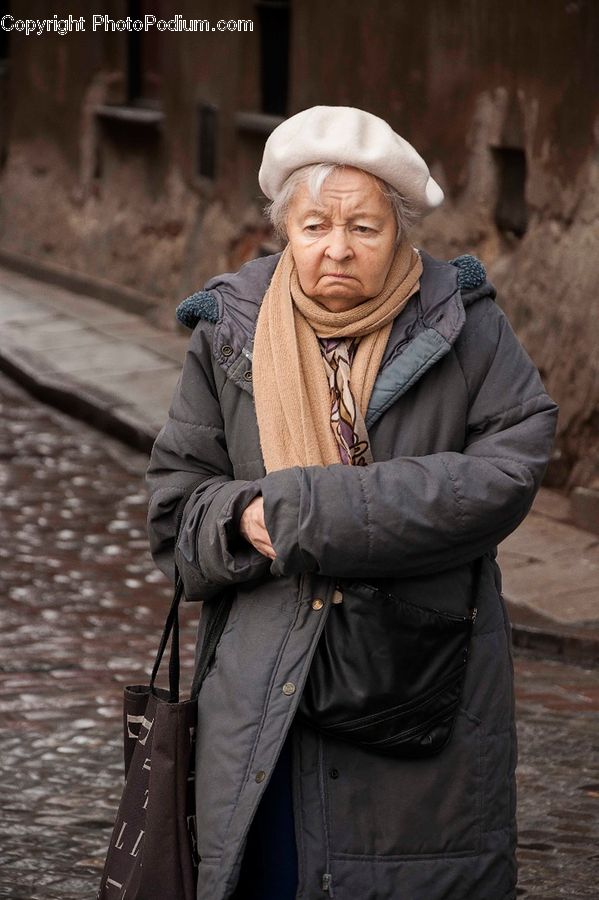 People, Person, Human, Coat, Overcoat, Bowl, Portrait