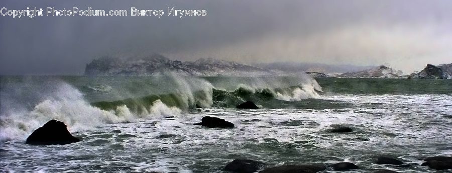 Outdoors, Sea, Sea Waves, Water, Coast, Ocean