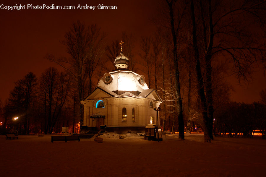 Architecture, Church, Worship, Bell Tower, Clock Tower, Tower, Gazebo