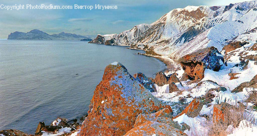 Arctic, Glacier, Ice, Mountain, Outdoors, Snow, Cliff