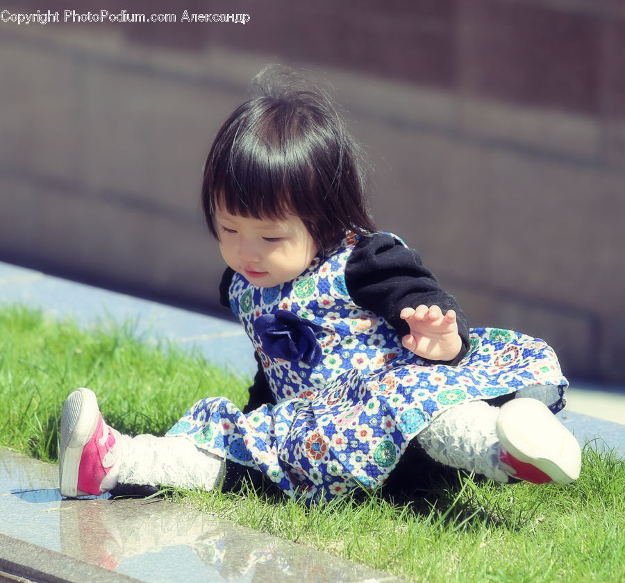 People, Person, Human, Crawling, Footwear, Shoe, Female