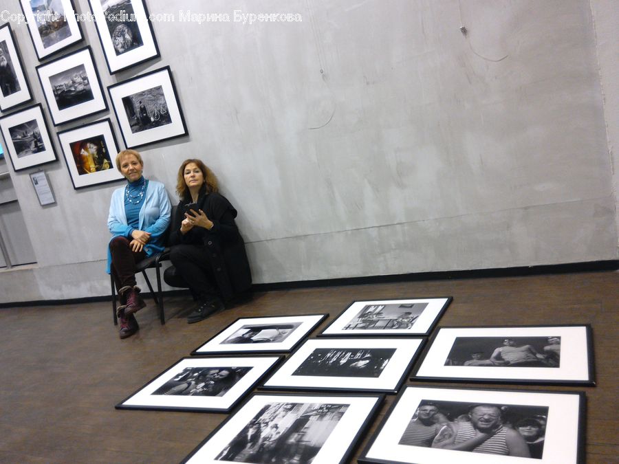 People, Person, Human, Art, Art Gallery, Chair, Furniture
