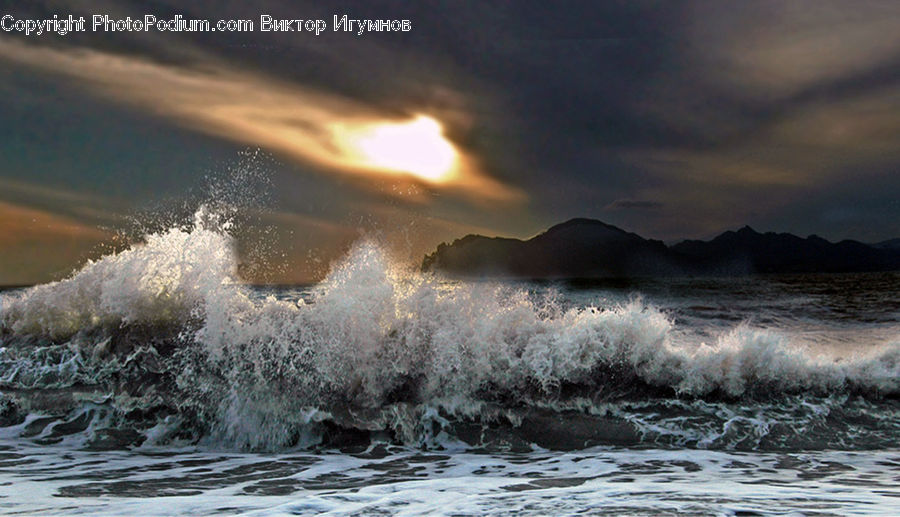 Outdoors, Sea, Sea Waves, Water, Ocean, Coast, Beach