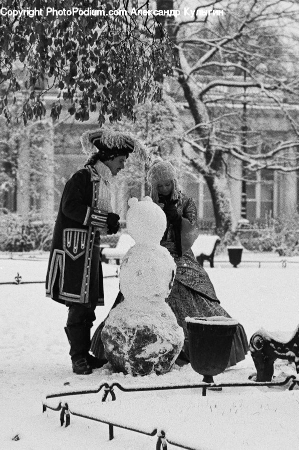 People, Person, Human, Teddy Bear, Toy, Ice, Outdoors