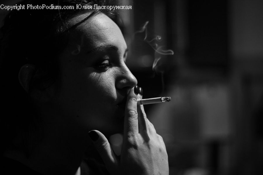 People, Person, Human, Smoke, Portrait